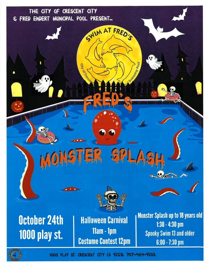 Fred's Monster Splash poster